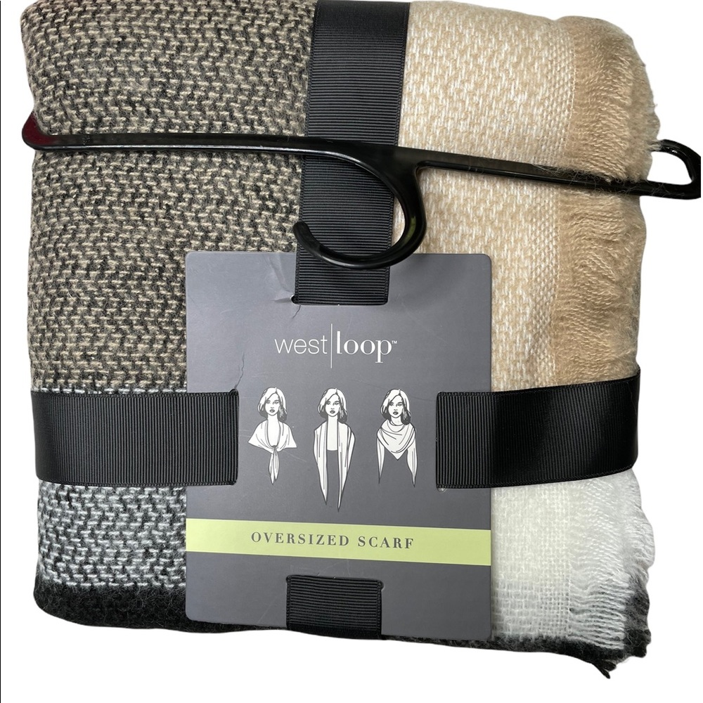 West Loop oversized scarf
